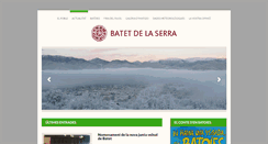 Desktop Screenshot of batetdelaserra.cat